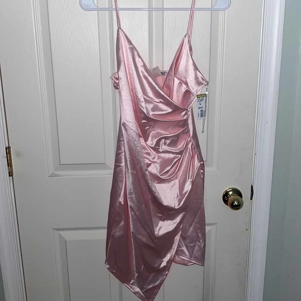 Cristina Satin Dress